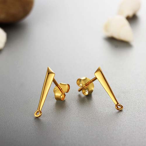 925 sterling silver unique geometry earring studs