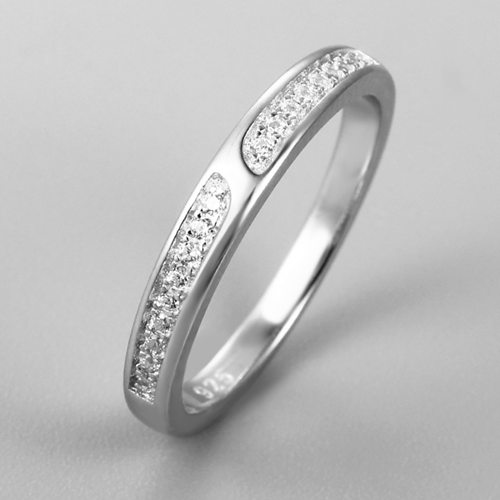 925 sterling silver eternity rings