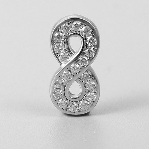 925 sterling silver Infinity charms