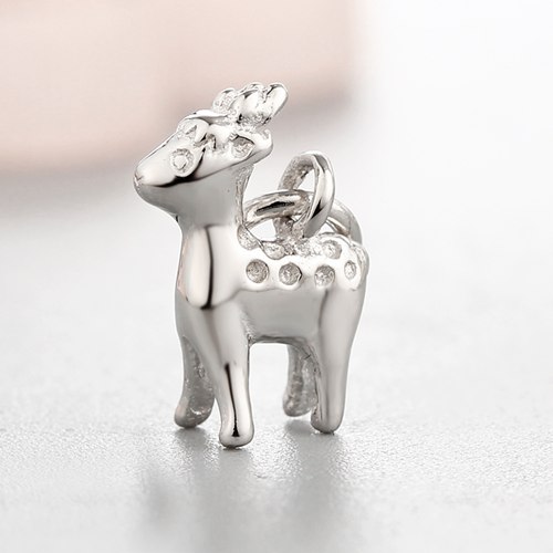 925 sterling silver deer charms