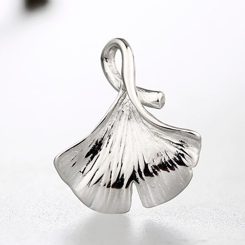 925 sterling silver unique sector leaf charms