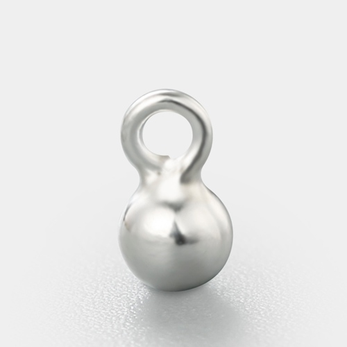 925 sterling silver smooth ball charm