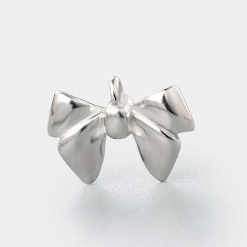 925 sterling silver big bow charm