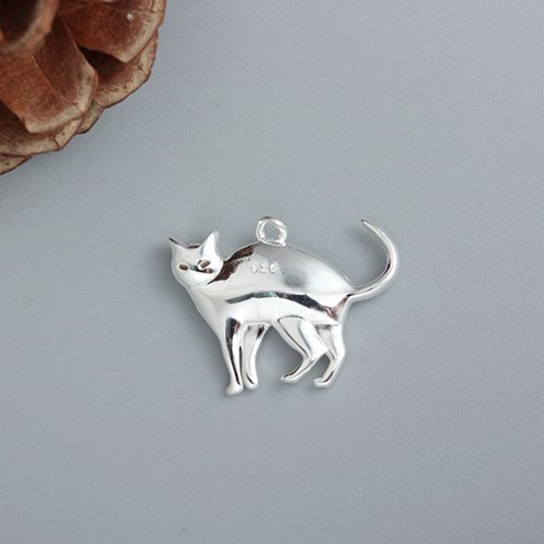 925 sterling silver lovely cat charms