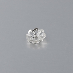 925 sterling silver flower filigree bead caps