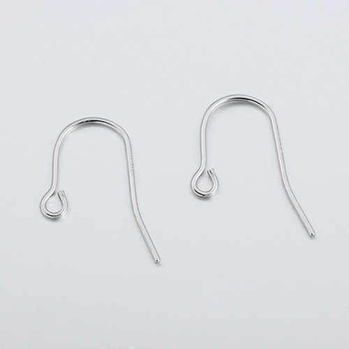925 sterling silver earring wire with ring