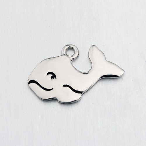 925 sterling silver whale charm