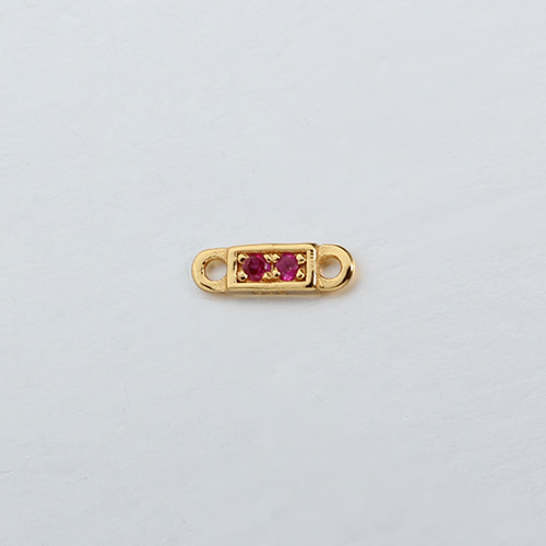 925 sterling silver gemstone triangle connector