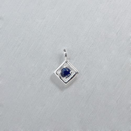 925 sterling silver gemstone dianond charms --5mm