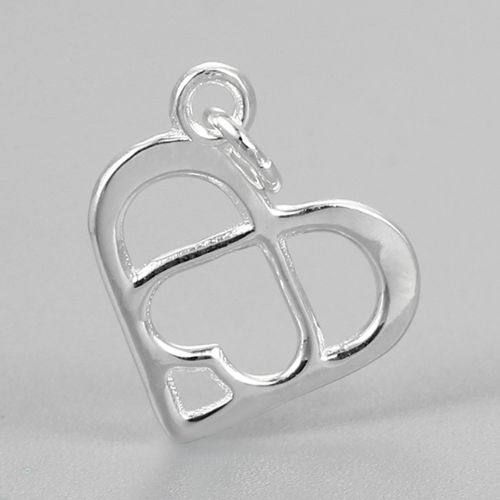 925 sterling silver heart charms