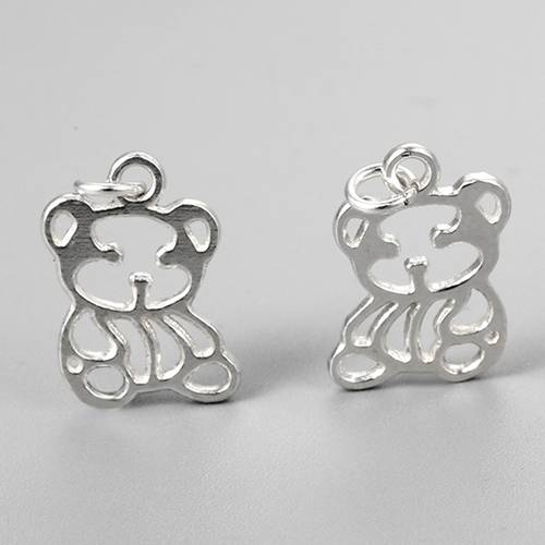 925 sterling silver bear charms