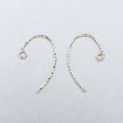 925 sterling silver cutting earring wires
