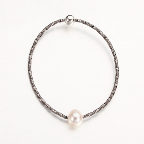 925 sterling silver pearl ring stud earring