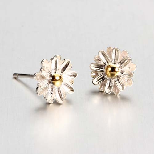925 sterling silver daisy stud earrings wholesale