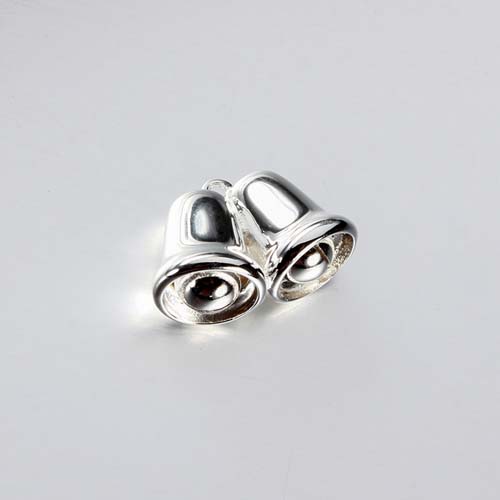 Christmas 925 sterling silver jingle bell charms