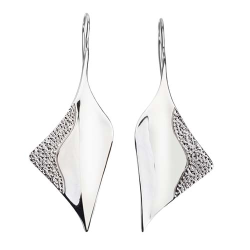 925 silver trending geometry earrings