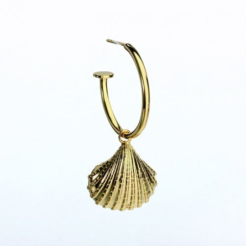 Renfook 925 sterling silver 2019 trending shell earrings