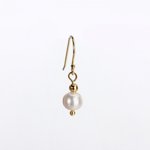 Renfook 925 sterling silver pearl earrings 2019 trending jewelry