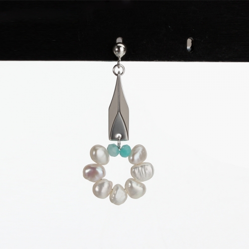 Renfook 925 sterling silver vintage style earrings for women