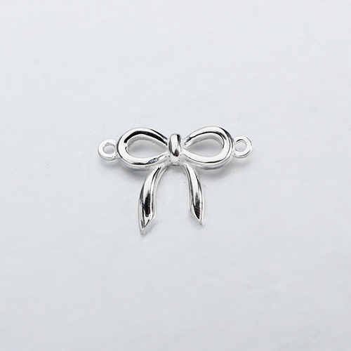 Renfook Sterling silver butterfly knot connector for DIY making