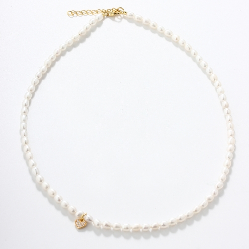 925 Sterling Silver Fashion Pearl Necklace