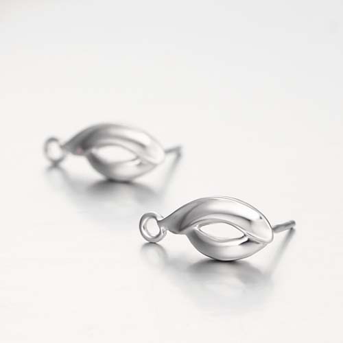 925 sterling silver eye design stud earring pins 