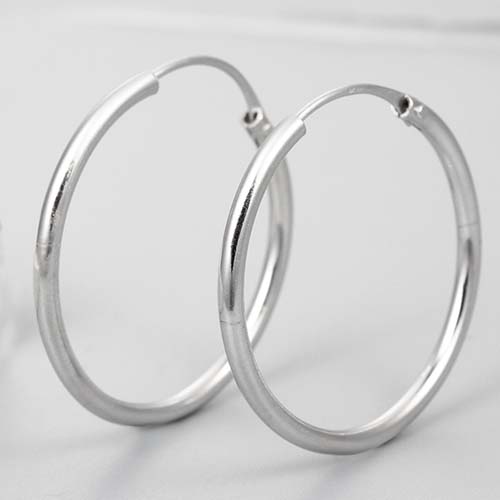 925 sterling silver wholesale hoop earrings