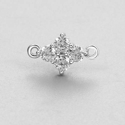 925 sterling silver mini stone charms