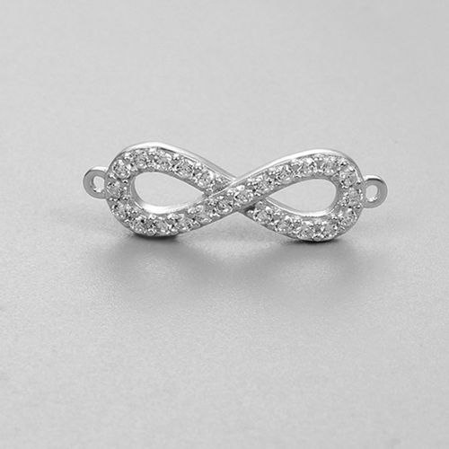 925 sterling silver infinity charms