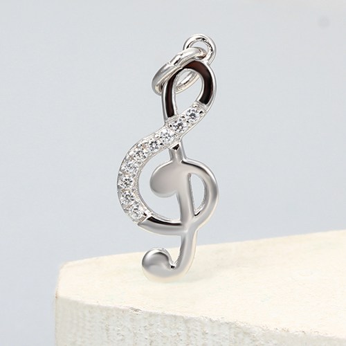 925 sterling silver music symbol charms