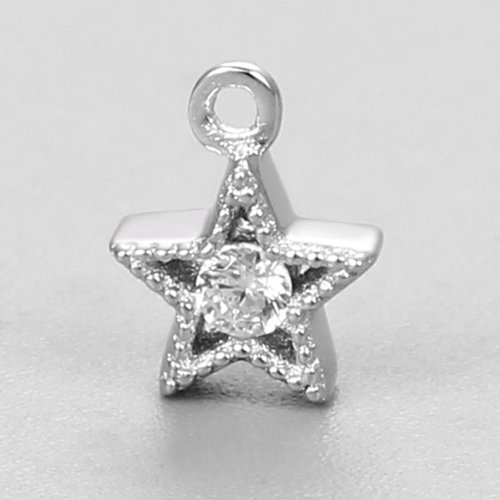 925 sterling silver star charm