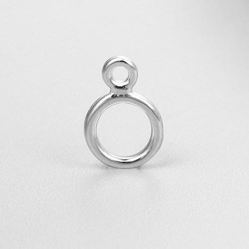 925 sterling silver two ring findings