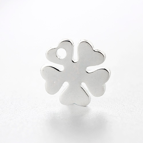 925 sterling silver lucky clover leaf charms