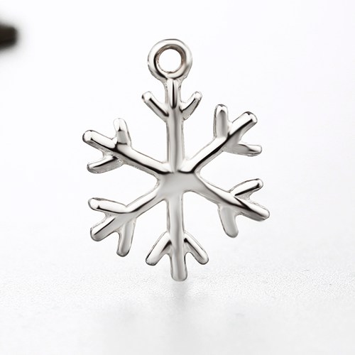 925 sterling silver christmas snowflake charms