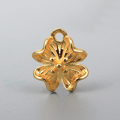 925 sterling silver flower charms