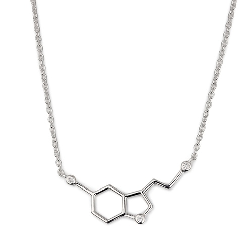 925 sterling silver DNA pendant necklaces