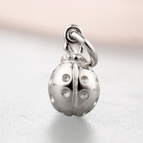 925 sterling silver ladybird charms