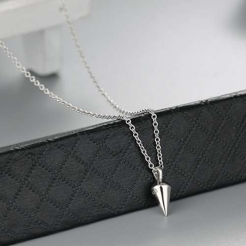 925 sterling silver bullet necklaces