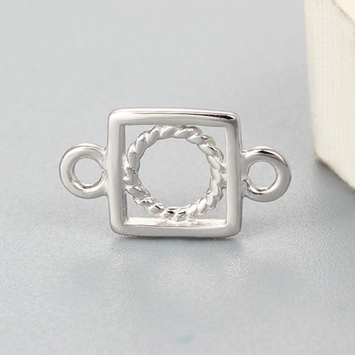 925 sterling silver square charms