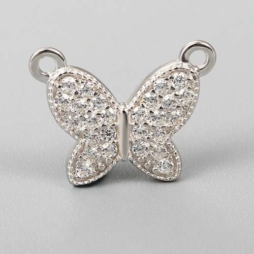925 sterling silver butterfly pendant