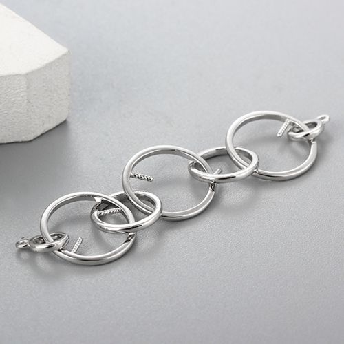 925 sterling silver round shape charms