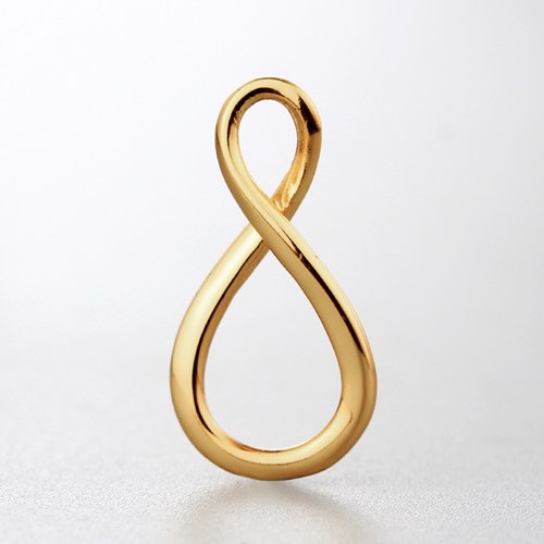 925 sterling silver infinity diy conector charms