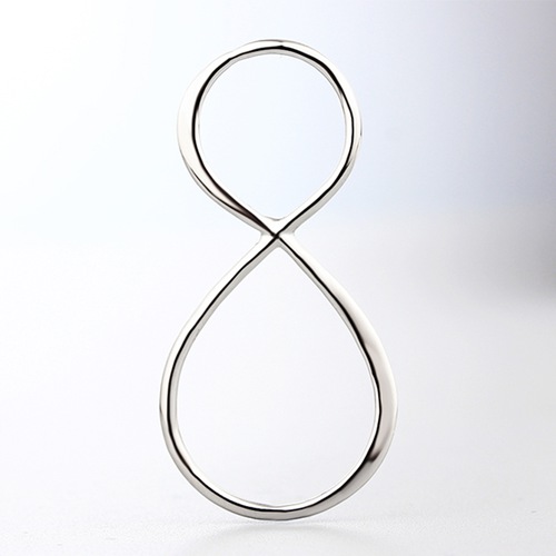 925 sterling silver simple infinity charms