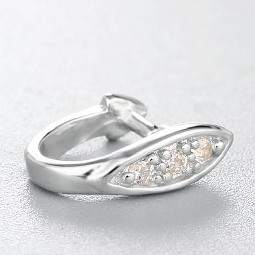 925 sterling silver cz stone olive crystal pendant clasps