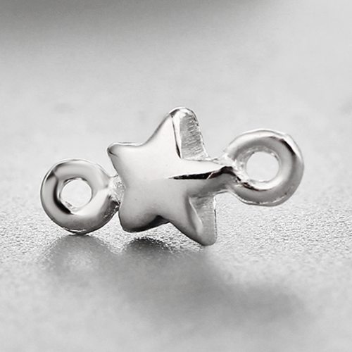 925 sterling silver simple custom star charms
