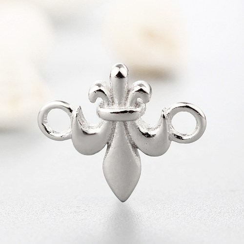 925 sterling silver white simple arrow charms