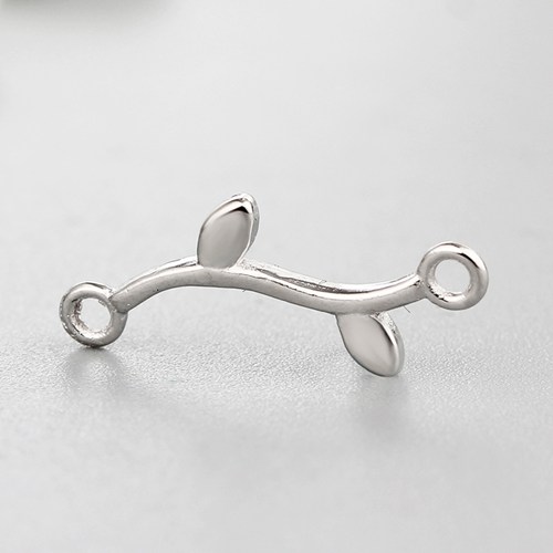 925 sterling silver branch connector charms
