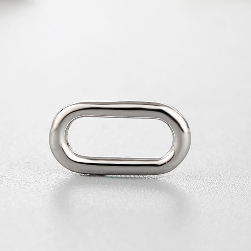 925 sterling silver smaller oval ring spacer