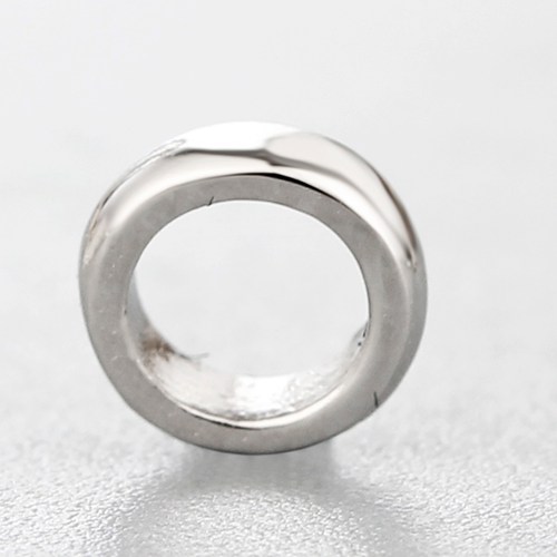 925 sterling silver flat spacer beads