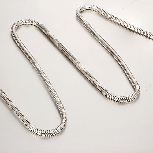 925 sterling silver diy jewelry real snake chains